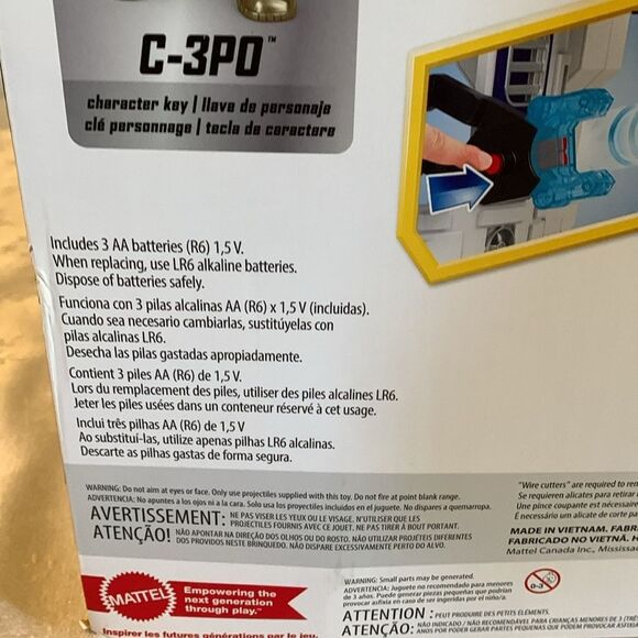 NWT Fisher-Price Imaginext Star Wars R2-D2  Toy C-3P0 Character Key hot toy - Picture 13 of 13